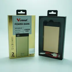 پاوربانک وی اسمارت مدل Vs55 ظرفیت 10000 میلی‌آمپر ساعت