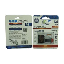 کارت حافظه U3 ویکومن 64Gb 600X Plus
