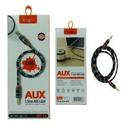 کابل AUX کینگ پلاس مدل HK-19