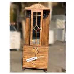 جاکفشی رختکن ایستاده آینه دار پازلی