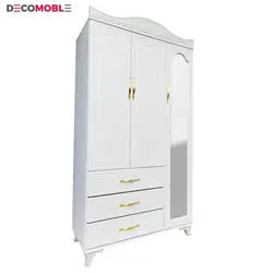 کمد لباس دکومبل مدل سه درب سه کشو ممبران