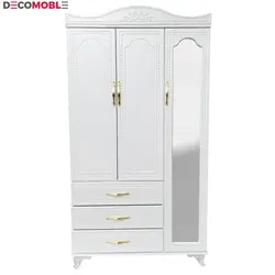 کمد لباس دکومبل مدل سه درب سه کشو ممبران