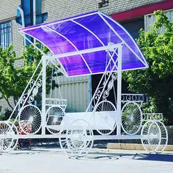 تاب ویلایی طرح سایبان دار طلقی دو نفره | دکوراسین