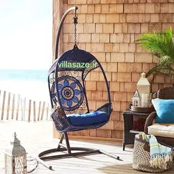 تاب ریلکسی طرح ارکیده بافت ابریشمی | دکوراسین