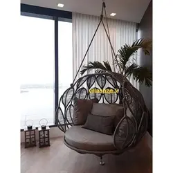 تاب ریلکسی آویز طرح برگ | دکوراسین