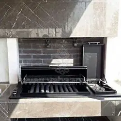 باربیکیو توکار مدل INSIDE OF STONE2 پدیده | دکوراسین