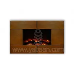 شومینه برقی بوفالو مدل E90*60-WOOD | دکوراسین