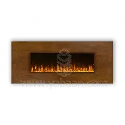 شومینه گازی 130 چوبی | دکوراسین