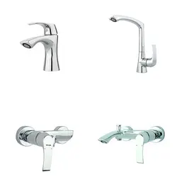 ست شیرآلات راسان مدل لوتوس | دکوراسین