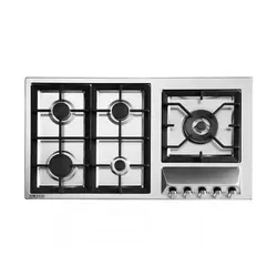 گاز رومیزی استیل البرز مدل S5909 | دکوراسین