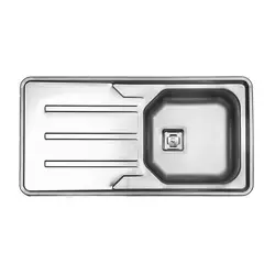 سینک توکار استیل البرز مدل 180 | دکوراسین