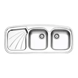 سینک توکار استیل البرز مدل 270 | دکوراسین