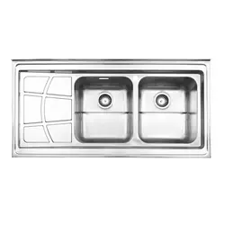 سینک روکار استیل البرز مدل 762 | دکوراسین