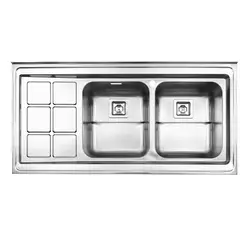 سینک روکار استیل البرز مدل 761 | دکوراسین