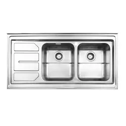 سینک روکار استیل البرز مدل 763 | دکوراسین