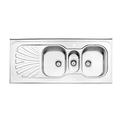 سینک روکار استیل البرز مدل 530 | دکوراسین