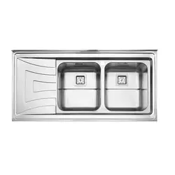 سینک روکار استیل البرز مدل 736 | دکوراسین