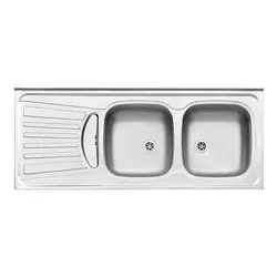 سینک روکار استیل البرز مدل 260/50 | دکوراسین