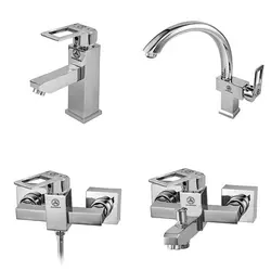 ست شیرآلات قهرمان مدل فلت | دکوراسین