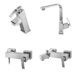 ست شیرآلات قهرمان مدل صدف | دکوراسین