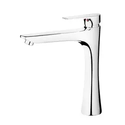 شیر روشویی پایه بلند کاویان مدل روشا | دکوراسین