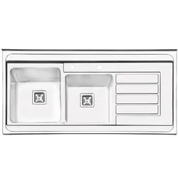 سینک روکار ایلیا استیل مدل 1063 | دکوراسین