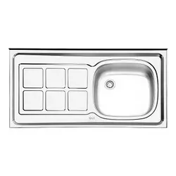 سینک روکار ایلیا استیل مدل 122 | دکوراسین
