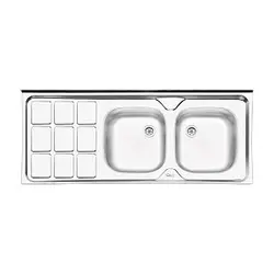 سینک روکار ایلیا استیل مدل 233 | دکوراسین