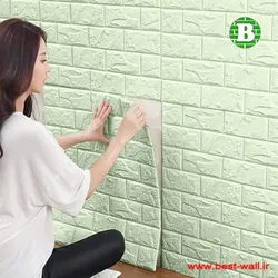 پنل فومی وارداتی سبز مغز پسته ای