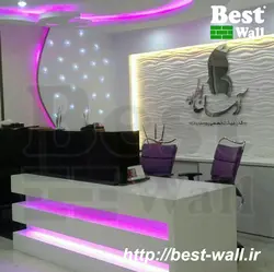 دیوارپوش سه بعدی طرح موج ABS