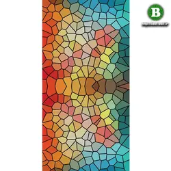 استیکر شیشه طرح آبگینه