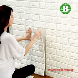 دیوارپوش فومی آجری استخوانی ایرانی