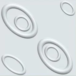 پنل سه بعدی طرح بیضی HDC وارداتی