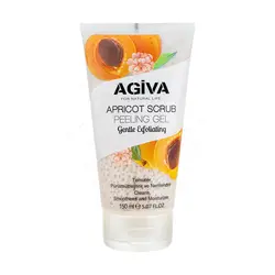 مشخصات، قیمت و خرید ژل اسکراب لایه بردار صورت آگیوا حاوی عصاره زردآلو حجم 150 میلی لیتر - دل‌ استایل
