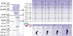 جوراب سیگواریس بالای ران مدل کلاسیکال (TFS2 AG)