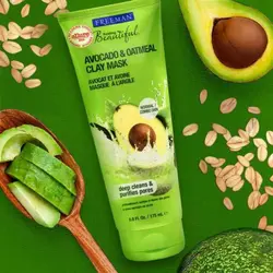 ماسک خاک رس آواکادو و جو دوسر فریمن