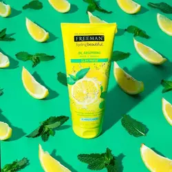 ماسک صورت خاک رس نعناع و لیمو فریمن