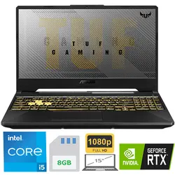لپ تاپ ایسوس TUF F15 مدل FX506H i5