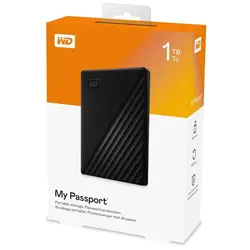 هارد اکسترنال وسترن دیجیتال مدل My Passport ظرفیت 1 ترابایت
