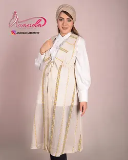 شومیز سارافون بارداری کتان ناژین