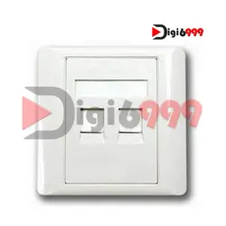 فیس پلیت 2 پورت شبکه | ازدیگر محصولات فروشگاه الکترونیک آریانیک دیدن کنید.