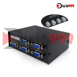 دیتا سوئیچ 4 پورت Kvm Vga Dnet - سفید