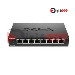 سوییچ 8 پورت گیگابیت و دسکتاپ دی-لینک مدل DGS-108