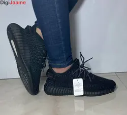 کتونی اسپرت Adidas Yeezy boost 350 - مشکی کد 4020