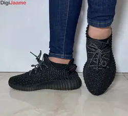 کتونی اسپرت Adidas Yeezy boost 350 - مشکی کد 4020