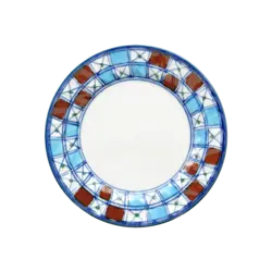 پیش دستی تخت چینی میبدمروارید نقش شطرنجی &mdash; فروشگاه اینترنتی دیجی می