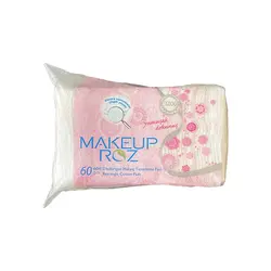 پد آرایش پاک کن Makeup Roz بسته 60 عددی