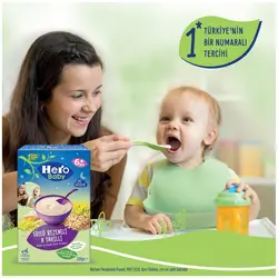 سرلاک هشت غله با رازیانه و شیر مخصوص شب هرو بیبی Hero Baby حجم 200 گرم