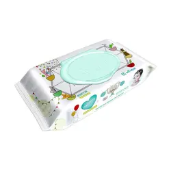 دستمال مرطوب کودک سون کوئین مدل سولینا Sensitive بسته 60 عددی
