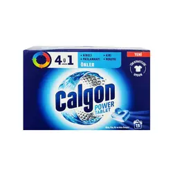 قرص جرم گیر ماشین لباسشویی 4 در 1 کالگون Calgon بسته 15 عددی